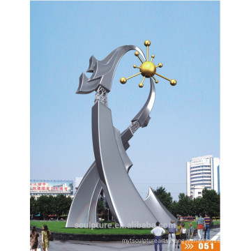 2016 New Artistic Symbol Grand City Art Stainless Steel Sculpture